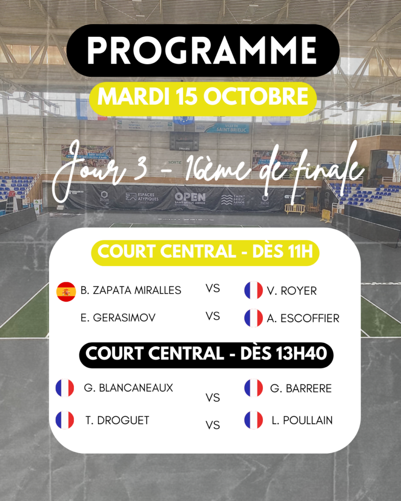 Programme jour 3